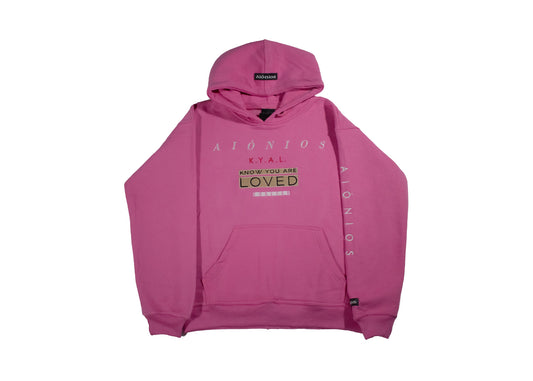 Aionios KYAL Pink Hoodie